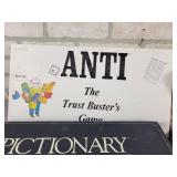 Pictionary, Anti-Trust, Monopoly and More Games