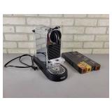 Delonghi Nespresso Machine with Assorted Nespresso