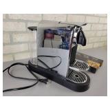 Delonghi Nespresso Machine with Assorted Nespresso