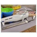 Kitchen Aid Hand Mixer, Hamilton Beach electric Knife, Serving Pieces and More - NO SHIPPING
