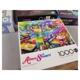 (8) Assorted Puzzles - Buffalo Puzzles, Sunsout and More