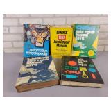 (5) 1960s and 1970s Car Repair Books