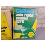(5) 1960s and 1970s Car Repair Books