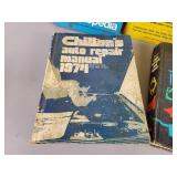 (5) 1960s and 1970s Car Repair Books