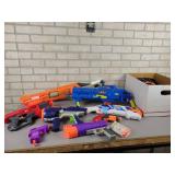 Large Lot of NERF Guns and Ammo