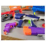 Large Lot of NERF Guns and Ammo