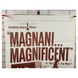 Large Lot of Original Movie Posters and More - Some Rolled and Some Folded