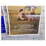 Large Lot of Original Movie Posters and More - Some Rolled and Some Folded