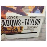 Large Lot of Original Movie Posters and More - Some Rolled and Some Folded