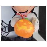 Lot of Halloween Décor - Mickey Mouse Vampire Blow Up Decoration & (18) Spiderweb Tinsel Decorations