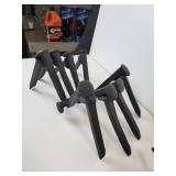 Halloween Décor - Pair of Railroad Spike Spiders - NO SHIPPING
