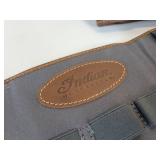 Holy Cross made of Railroad Spikes and Lot of (3) Indian Motorcycle Folios