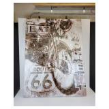 Route 66 Stretched Canvas Print - NO SHIPPING