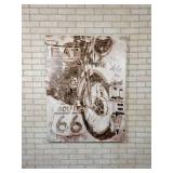 Route 66 Stretched Canvas Print - NO SHIPPING