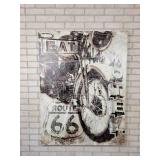 Route 66 Stretched Canvas Print - NO SHIPPING