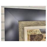 Pair of Framed Motorcycle Prints - NO SHIPPING