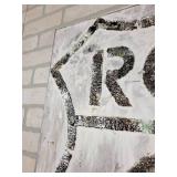 Route 66 Stretched Canvas Textured Print - NO SHIPPING