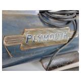 Vintage Plymouth Canister Vacuum Cleaner - NO SHIPPING