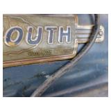 Vintage Plymouth Canister Vacuum Cleaner - NO SHIPPING