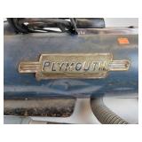 Vintage Plymouth Canister Vacuum Cleaner - NO SHIPPING