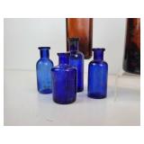 Lot of (12) Vintage and Antique Bottles