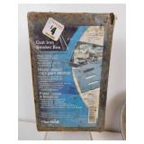 7" Cast Iron Il Molino Pan, Small Aluminum Wearever Pan, Smoker Box, and 12" Campfire Griddle