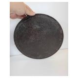 7" Cast Iron Il Molino Pan, Small Aluminum Wearever Pan, Smoker Box, and 12" Campfire Griddle