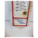 Jacques Seeds Tin Thermometer with Lot of Antique Tools - Drill Brace, Gimlets, Auger Bits, Adjustable Bit, and More