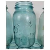 Lot of (9) Vintage Quart Ball Jars - NO SHIPPING