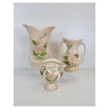 Lot of (3) Pieces of Hull Art Pottery - NO SHIPPING