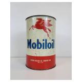 Mobiloil Grease Can - 5 Quarts