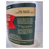 Vintage Coca-Cola One Gallon Glass Jar - Once Contained Syrup for Mixing Coke at Soda Fountains - NO SHIPPING