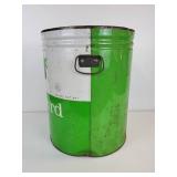 Vintage 5 lb. Armour Star Pure Lard Can - NO SHIPPING