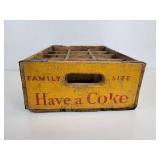 Coca-Cola "Family Size" Crate - Made in 1956, Chattanooga, TN