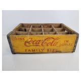 Coca-Cola "Family Size" Crate - Made in 1956, Chattanooga, TN