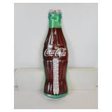 NOS Tin Coke Bottle Thermometer