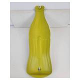 NOS Tin Coke Bottle Thermometer