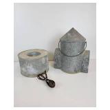 Galvanized Chicken Waterer and Brood Warmer