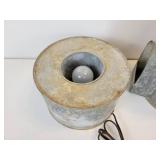 Galvanized Chicken Waterer and Brood Warmer