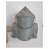 Galvanized Chicken Waterer and Brood Warmer