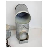 Galvanized Chicken Waterer and Brood Warmer