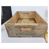 Northland Beverages Crate, Wood Box, and Children