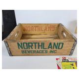 Northland Beverages Crate, Wood Box, and Children
