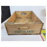 Northland Beverages Crate, Wood Box, and Children
