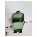 Vintage Metal Dust Pan and Matchstick Holder