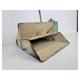Vintage Metal Dust Pan and Matchstick Holder