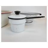 Lot of (4) Pieces of Enamelware