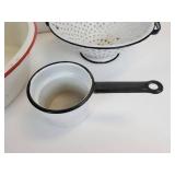 Lot of (4) Pieces of Enamelware