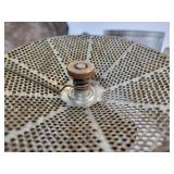 Lot of (3) Vintage Kitchen Items - Foley Food Mill, Hodges Flour Sifter, and 7" "Cold Handle" Frying Pan