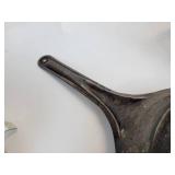 Lot of (3) Vintage Kitchen Items - Foley Food Mill, Hodges Flour Sifter, and 7" "Cold Handle" Frying Pan